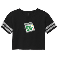 Toy Brick Computer Console 1 Scorecard Crop Tee | Artistshot