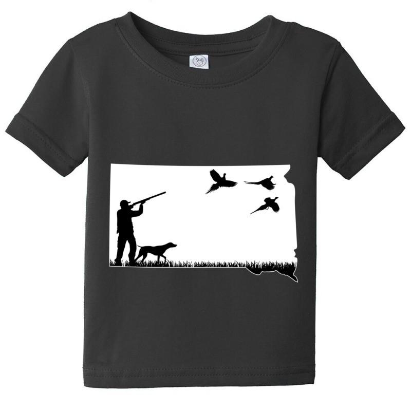 Trending South Dakota Pheasant Hunting Baby Tee by Bostic Walling | Artistshot