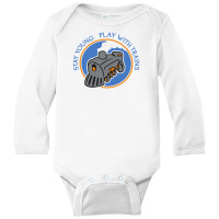 Play With Train Long Sleeve Baby Bodysuit | Artistshot