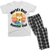 Worlds Best Hamster Dad Hamster Owner Men's T-shirt Pajama Set | Artistshot