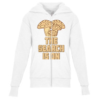 Morel Search Mushroom Hunting Mycologist Mycology Graphic T Shirt Youth Zipper Hoodie | Artistshot