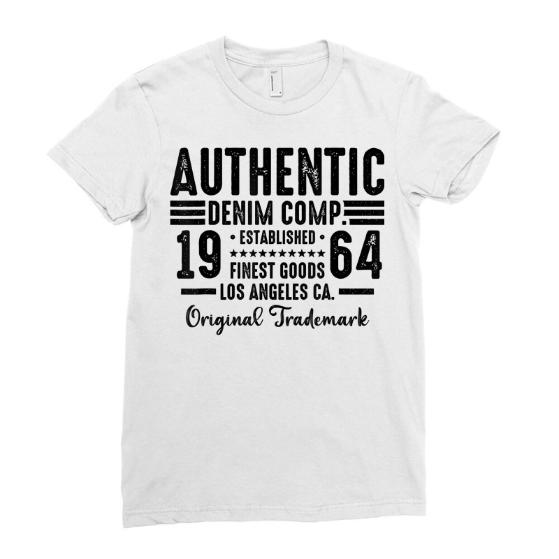 Los Angeles California Republic 1964 Vintage Birthday T Shirt Ladies Fitted T-Shirt by cordellwerw56r | Artistshot