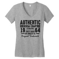 Los Angeles California Republic 1964 Vintage Birthday T Shirt Women's V-neck T-shirt | Artistshot