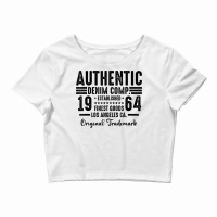 Los Angeles California Republic 1964 Vintage Birthday T Shirt Crop Top | Artistshot