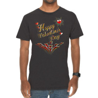 Happy Valentines Day One Vintage T-shirt | Artistshot