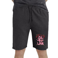 All You Need Is Love Vintage Short | Artistshot