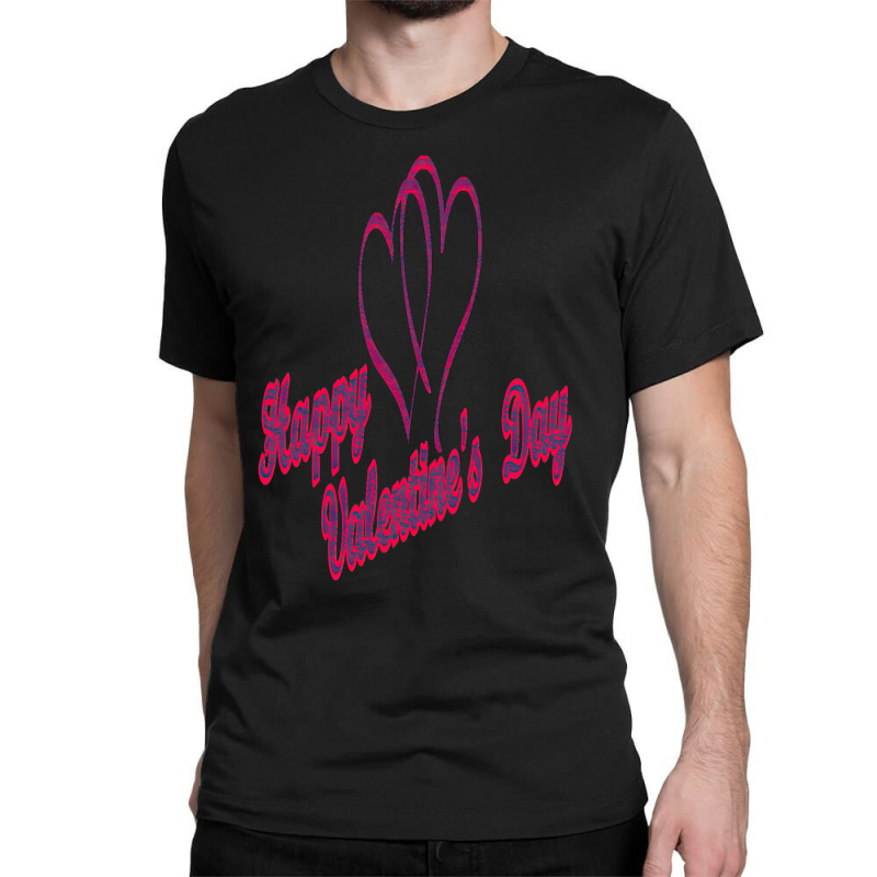 Happy Valentines Day Art Classic T-shirt | Artistshot