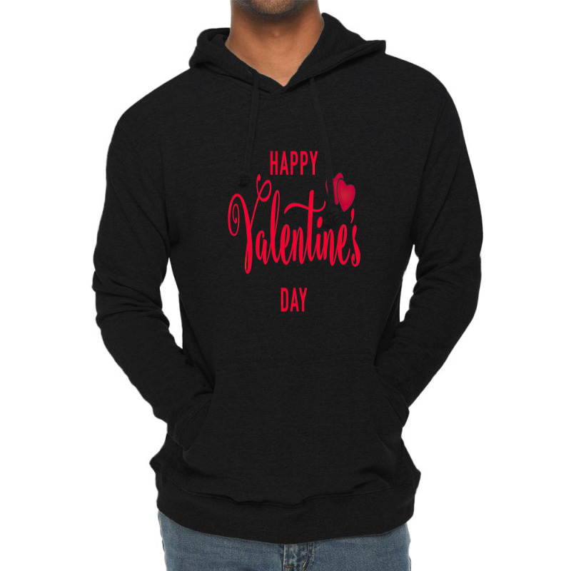 Happy Valentines Day Heart Lightweight Hoodie | Artistshot