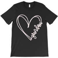 Worlds Coolest Grandma Heart Shirt T-shirt | Artistshot