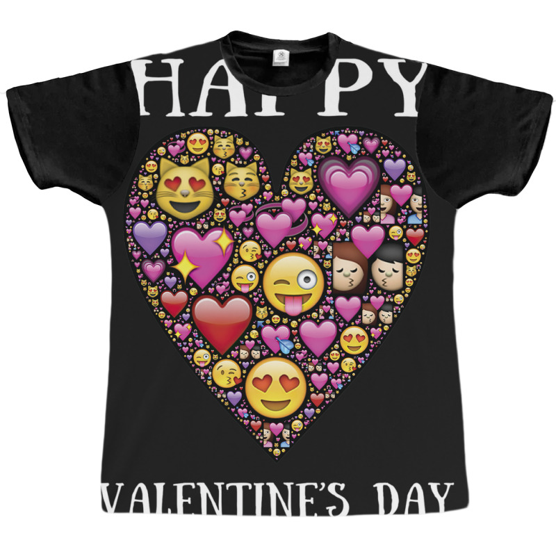 Love Emoticon   Valentine's Day Graphic T-shirt | Artistshot