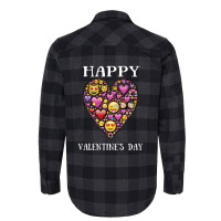 Love Emoticon   Valentine's Day Flannel Shirt | Artistshot