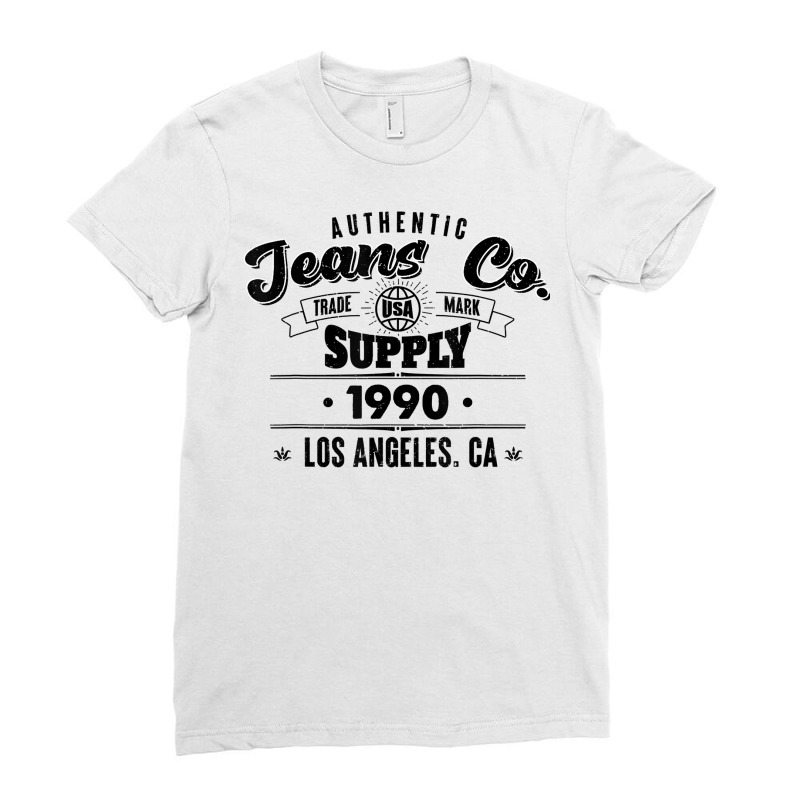 Los Angeles California Republic 1990 Vintage Birthday T Shirt Ladies Fitted T-Shirt by cordellwerw56r | Artistshot