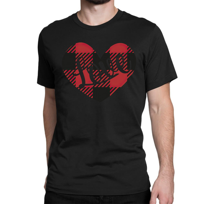 Love Valentine, Heart Classic T-shirt | Artistshot