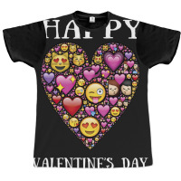 Love Emoticon   Valentine's Day Graphic T-shirt | Artistshot