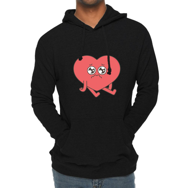 Valentine Day Sad Lightweight Hoodie | Artistshot