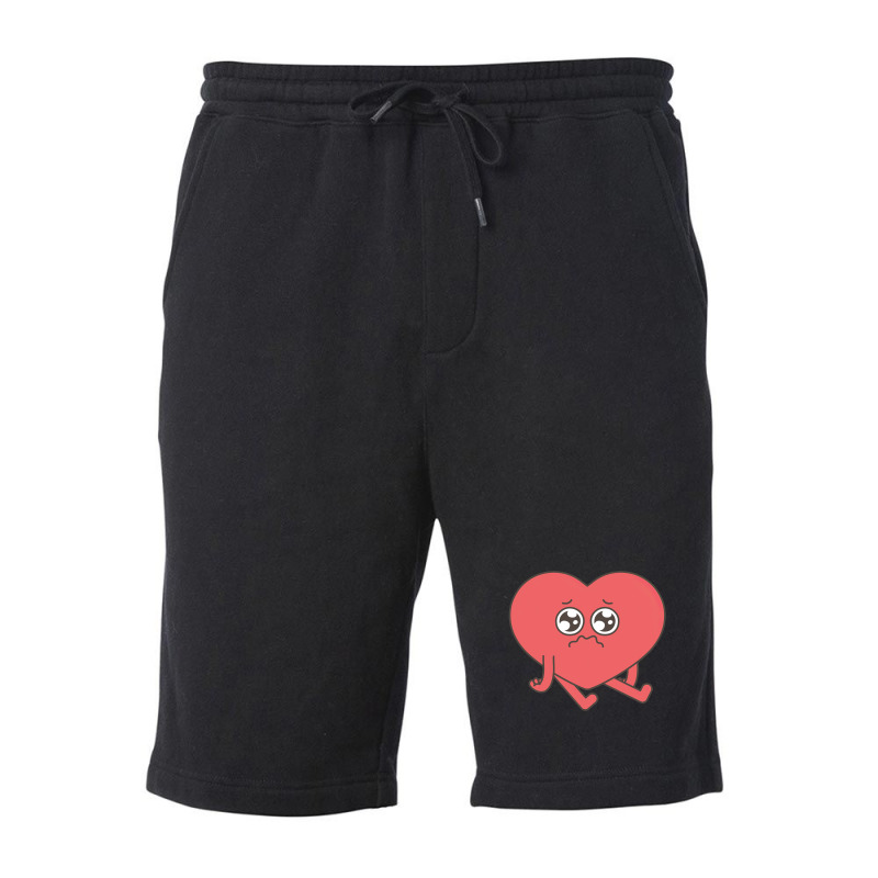 Valentine Day Sad Fleece Short | Artistshot