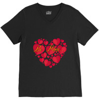 Valentine's Day Be Mine Romantic V-neck Tee | Artistshot