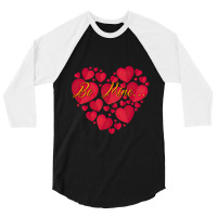 Valentine's Day Be Mine Romantic 3/4 Sleeve Shirt | Artistshot