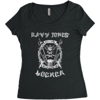 Limited Edition Welcome To Davy Jones Locker Cool Pirate Bottom Of The Women's Triblend Scoop T-shirt | Artistshot