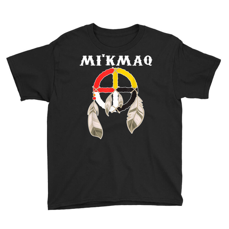 Micmac Mi'kmaq Nation Indian Tribe Culture Medicine Wheel T Shirt Youth Tee by alysestick8m7 | Artistshot