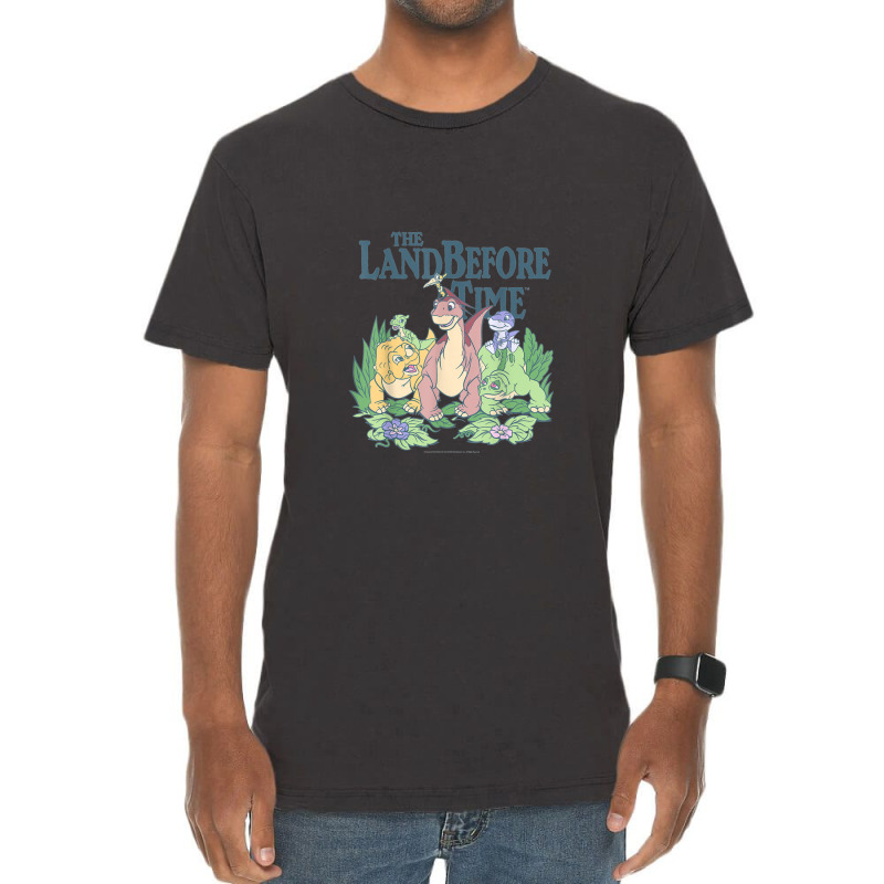 Land Before Time Pastel Dinosaur Friends T-shirt Vintage T-shirt | Artistshot