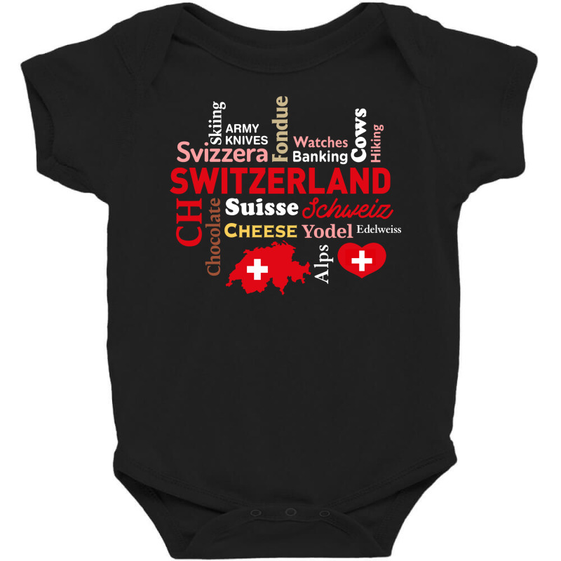 Switzerland Baby Bodysuit | Artistshot