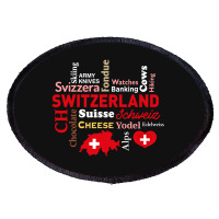 Switzerland Oval Patch | Artistshot