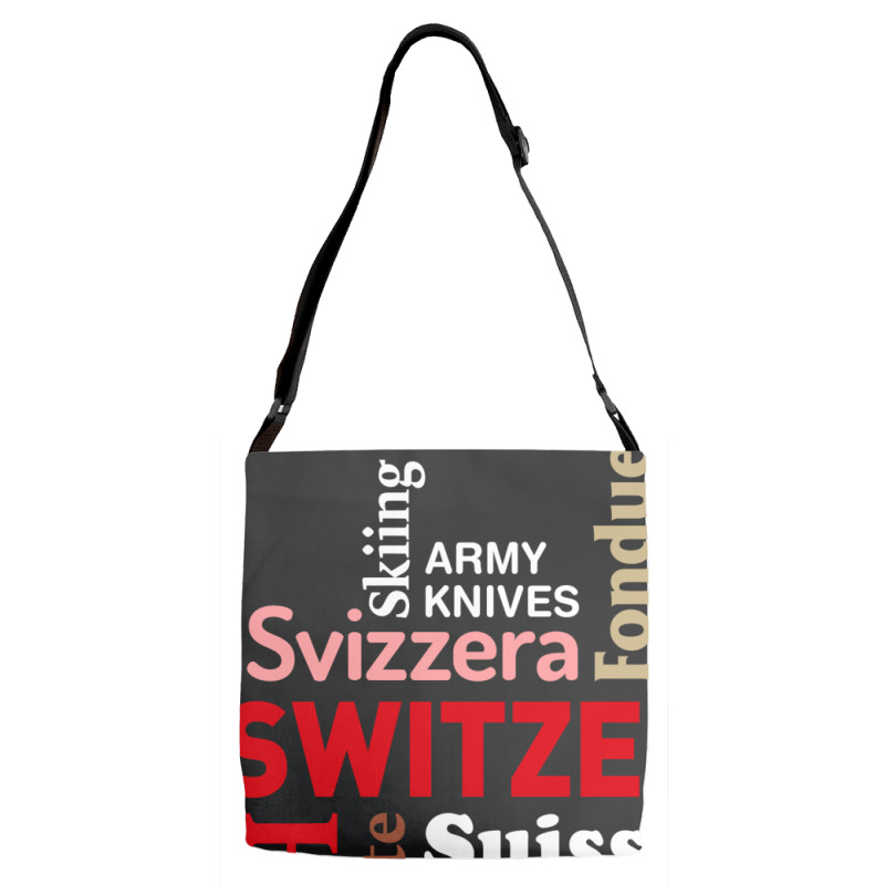 Switzerland Adjustable Strap Totes | Artistshot