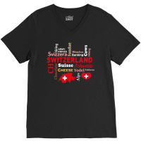 Switzerland V-neck Tee | Artistshot