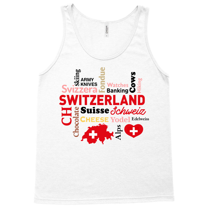 Switzerland Tank Top | Artistshot