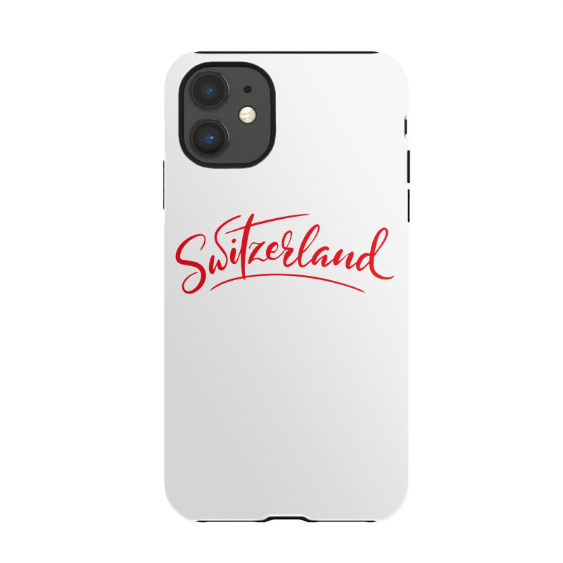 Switzerland Script Iphone 11 Case | Artistshot