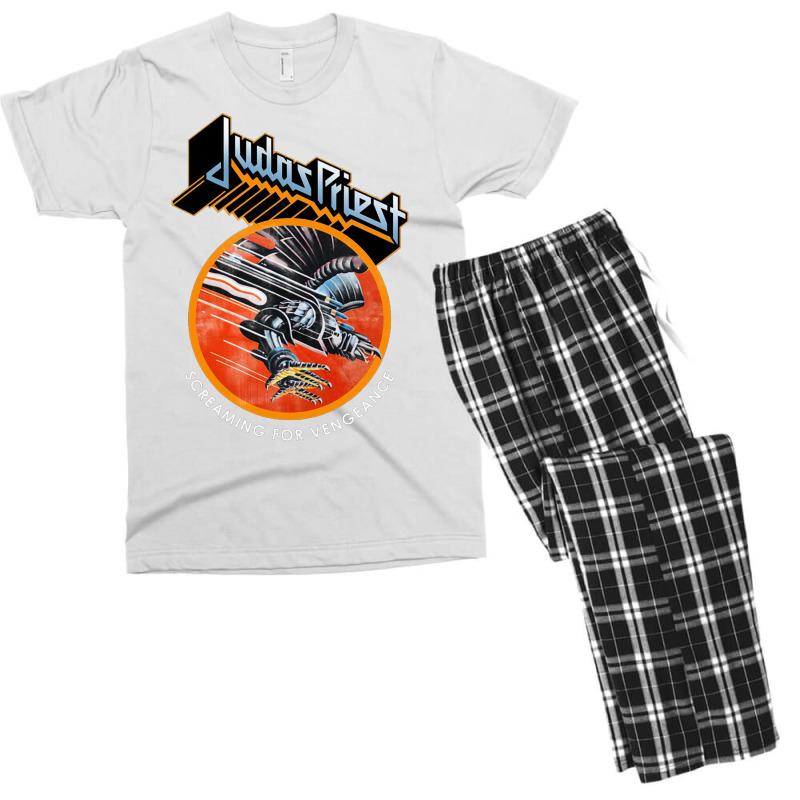 Screaming For Vengeance Men's T-shirt Pajama Set by prillowu6 | Artistshot