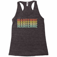 Nanterre Patrie Retro Vintage City Natale T Shirt Racerback Tank | Artistshot