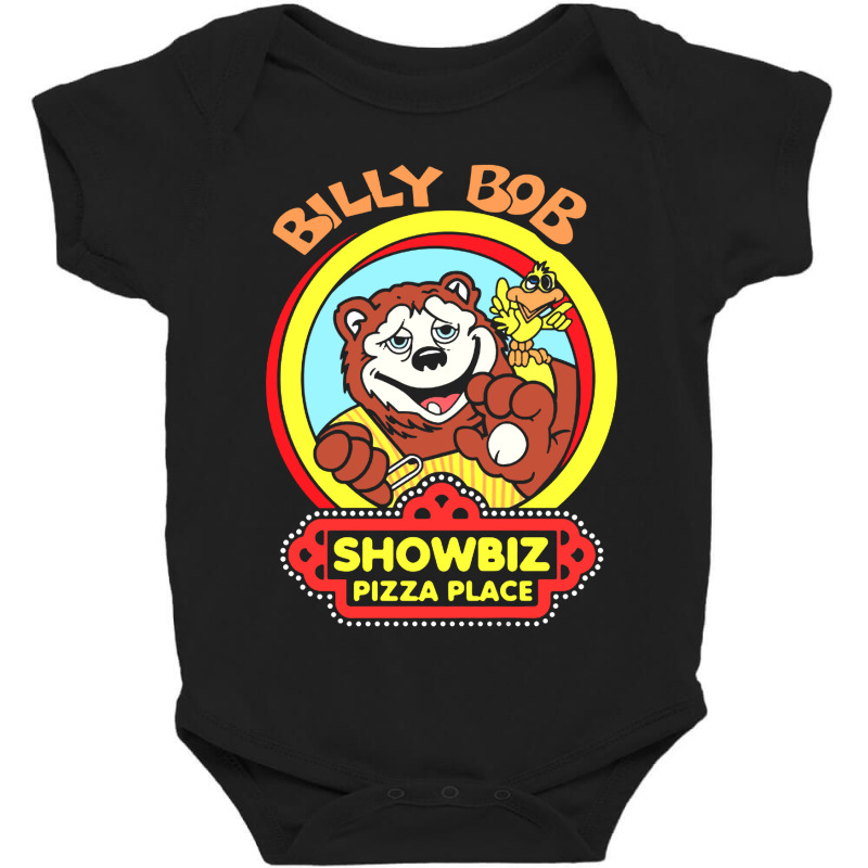 Showbiz Pizza Billy Bob Baby Bodysuit by althubich | Artistshot