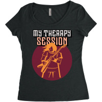 My Therapy Session Women's Triblend Scoop T-shirt | Artistshot