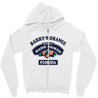 Newbarry's Orange Hand Picked Florida Zipper Hoodie | Artistshot