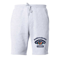 Newbarry's Orange Hand Picked Florida Fleece Short | Artistshot