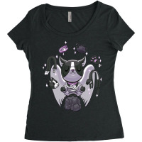 The Binding Of Isaac Guppy The Cat Women's Triblend Scoop T-shirt | Artistshot