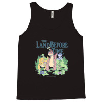 Land Before Time Pastel Dinosaur Friends T-shirt Tank Top | Artistshot