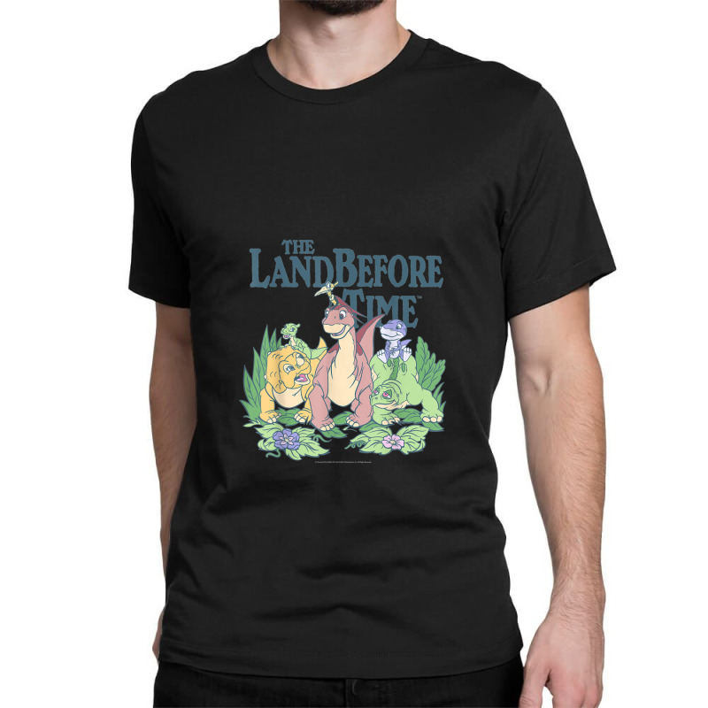 Land Before Time Pastel Dinosaur Friends T-shirt Classic T-shirt | Artistshot