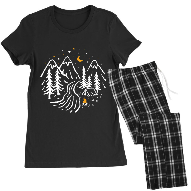 Night Camping Women's Pajamas Set by Quilimo | Artistshot