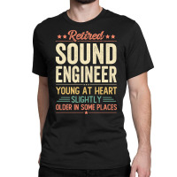 Limited Edition Retired Sound Engineer Classic T-shirt | Artistshot