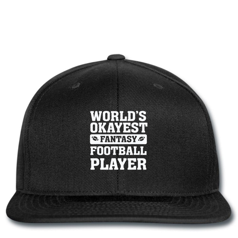 Limited Edition World's Okayest Fantasy Football Player Funny D9 Printed hat by yumgaugeteuda | Artistshot