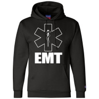 Emt Uniform Emergency Medical Technician Champion Hoodie | Artistshot