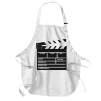 Clapper Board Medium-length Apron | Artistshot