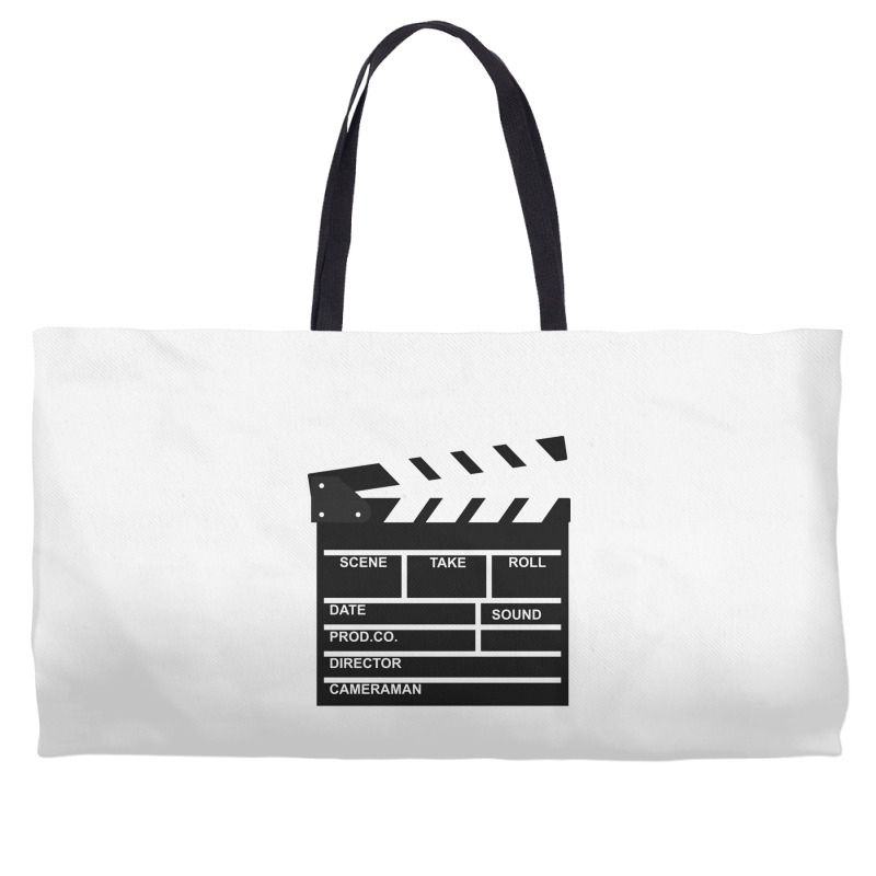 Clapper Board Weekender Totes | Artistshot