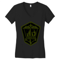 Mithril Emblem Subdued Women's V-neck T-shirt | Artistshot