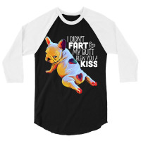 French Bulldog Shirt  Funny 3/4 Sleeve Shirt | Artistshot