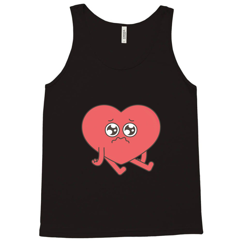 Valentine Day Sad Tank Top | Artistshot