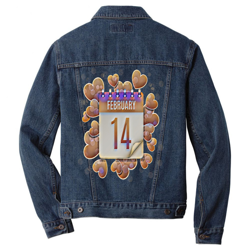 Valentines Day Men Denim Jacket | Artistshot